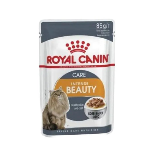 Royal Canin Intense Beauty Gravy Pouch Yetişkin Kedi Yaş Maması 85 Gr