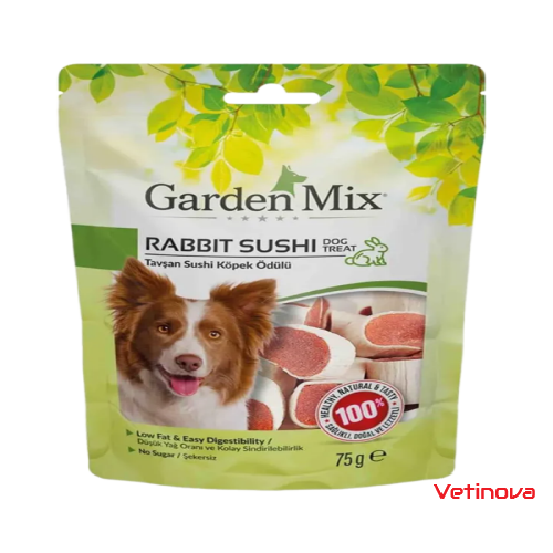 Garden Mıx Tavşan Sushi Köpek Ödülü 75 Gr