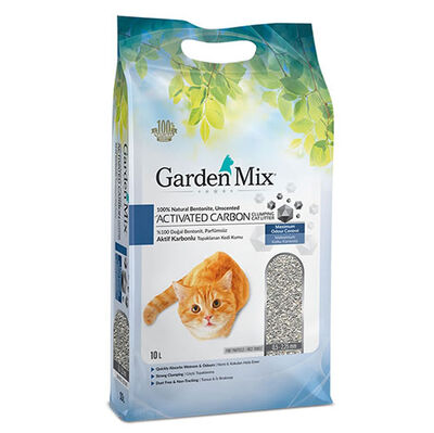 Gardenmix Actıvated Carbon İnce Taneli Kedi Kumu 10 Lt